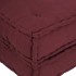 Puf modular tela granate