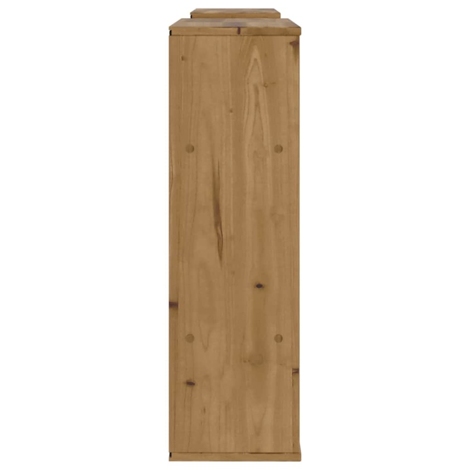 Muebles de TV 5 uds. con almacenaje ODDA madera maciza