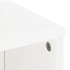 Armarios auxiliares 5 uds ODDA blanco 40x24x79 cm madera