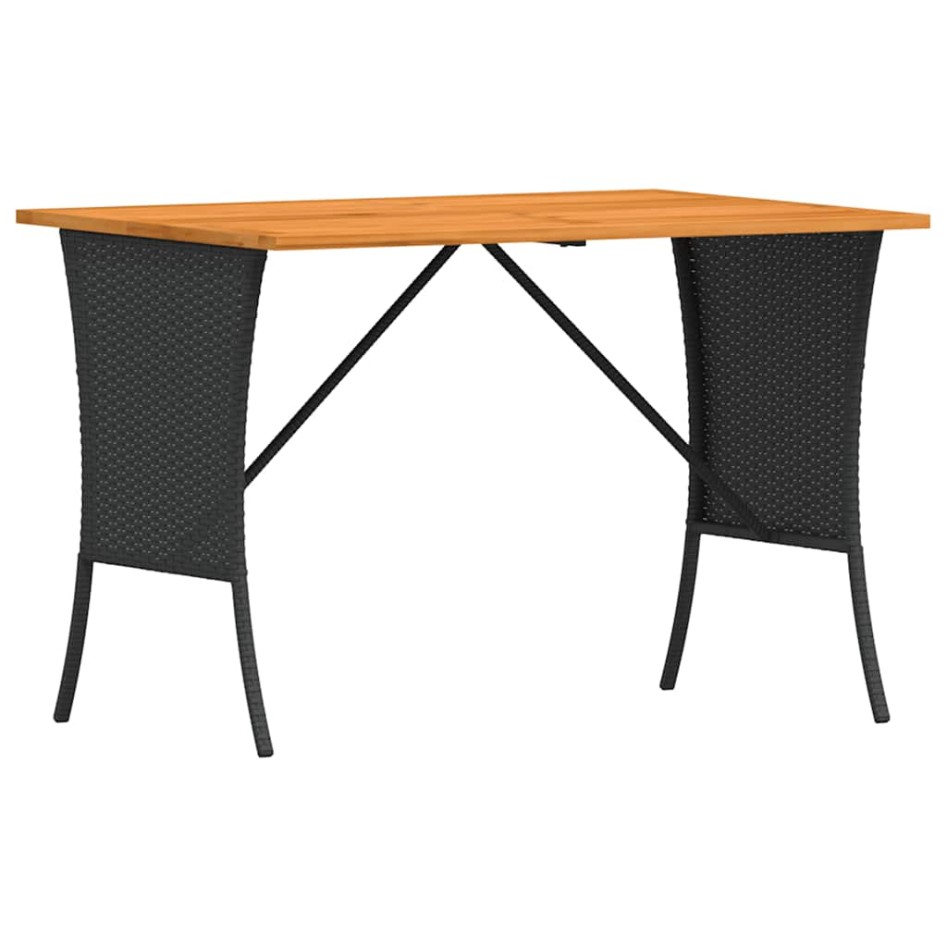 Set de sofás de jardín con cojines 3 pzas ratán sintético