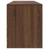 Mueble de TV roble marrón 188,5x41x50 cm madera de