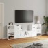 Muebles de TV 5 uds. con almacenaje ODDA blanco madera