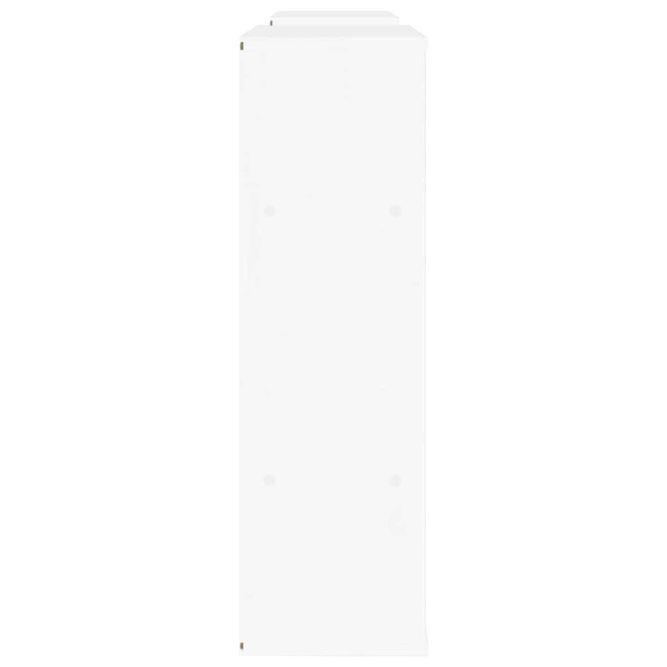 Muebles de TV 5 uds. con almacenaje ODDA blanco madera