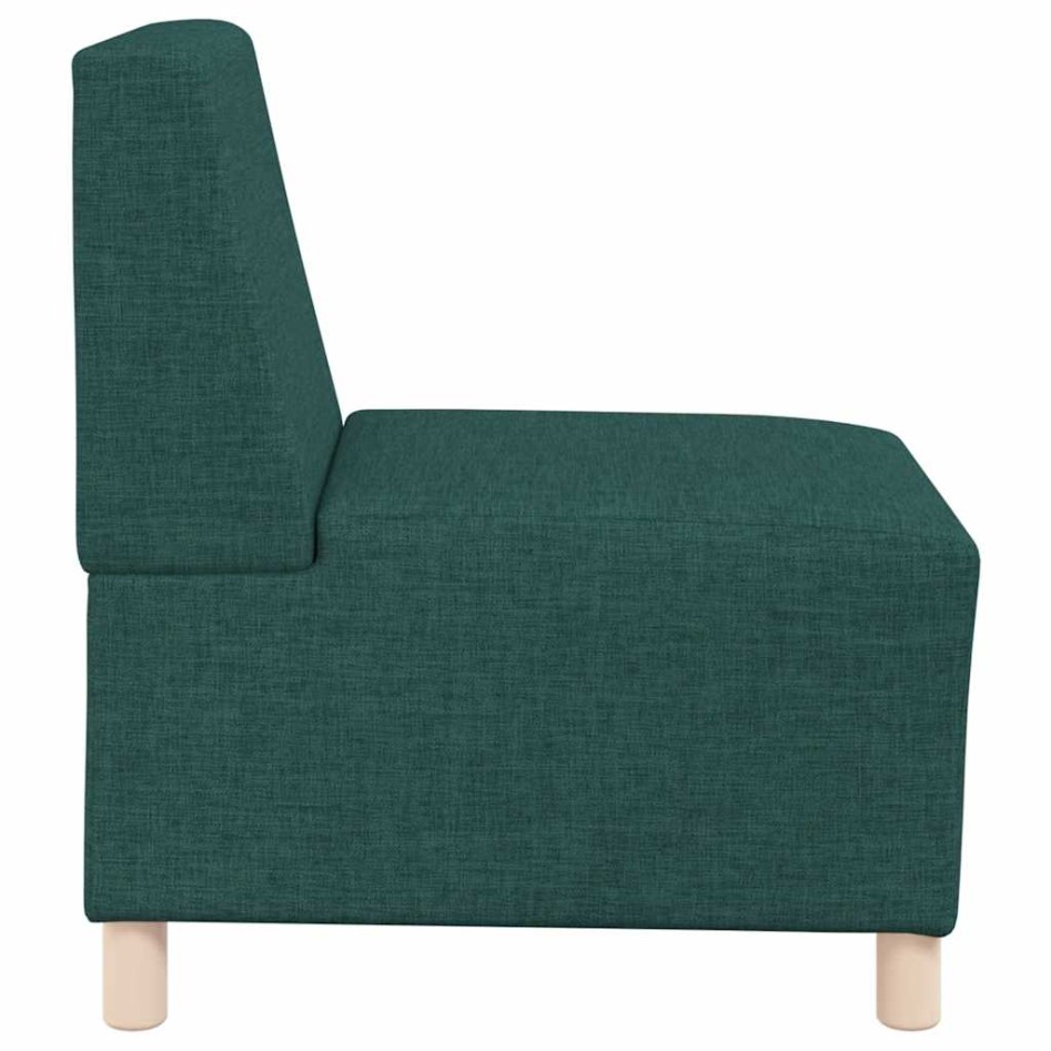 Sillón Sofá Tela Verde Oscuro 55