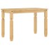 Juego de comedor Panama 5 pzas madera maciza de