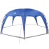 Tienda de fiesta impermeable azul