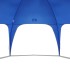 Tienda de fiesta impermeable azul
