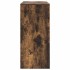 Aparador con cajones y puertas roble ahumado 70,5x34x74,5