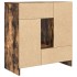 Aparador con cajones y puertas roble ahumado 70,5x34x74,5