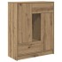 Aparador con cajones y puertas roble artesanal 73x31x90
