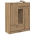 Aparador con cajones y puertas roble artesanal 73x31x90