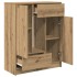 Aparador con cajones y puertas roble artesanal 73x31x90