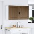 Armarios pared para cocina 2 uds Porto roble