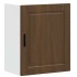 Armarios pared para cocina 2 uds Porto roble