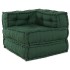 Puf modular tela verde