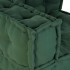 Puf modular tela verde