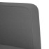 Sillón con reposabrazos de tela gris oscuro 53