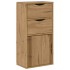 Muebles de TV 4 uds. con almacenaje ODDA madera maciza