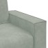 Sillón sofá gris claro 59 cm