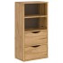 Muebles de TV 5 uds. con almacenaje ODDA madera maciza