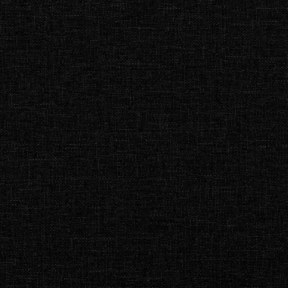 Sofá 2 plazas Tela Negro 120