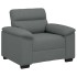 Sillón Sofá Tela Gris Oscuro 60
