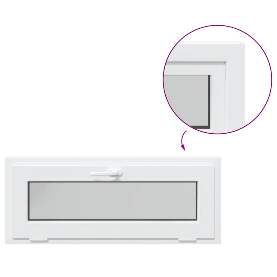 Ventana de sótano RISOR 100x40 cm oscilobatiente 3