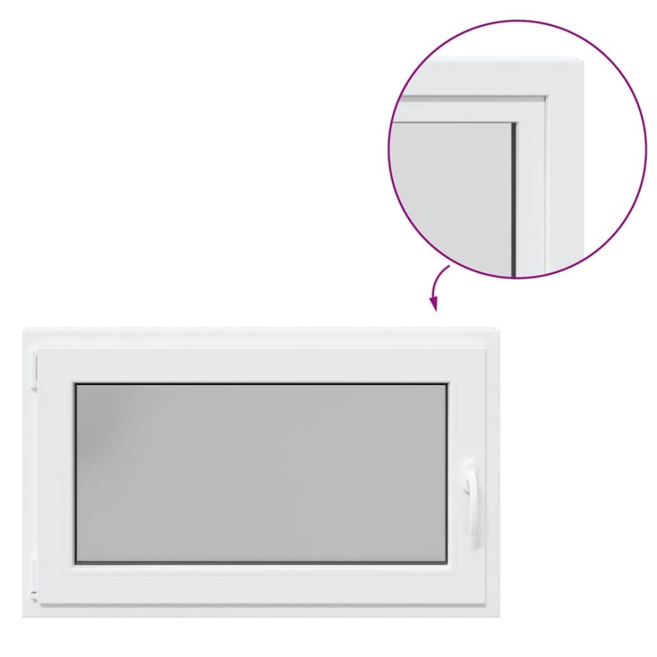 Ventana de sótano RISOR 100x60cm oscilobatiente DIN