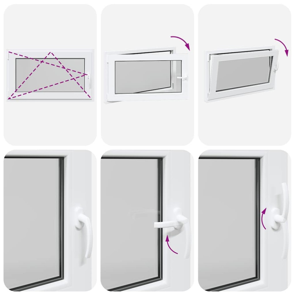 Ventana de sótano RISOR 100x60cm oscilobatiente DIN