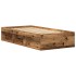 Estructura de cama sin colchón de madera antigua 75x190