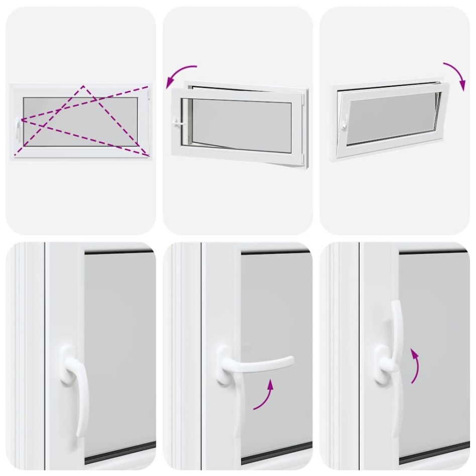 Ventana de sótano RISOR 110x60 cm oscilobatiente DIN
