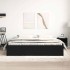 Estructura de cama sin colchón roble negro 150x200
