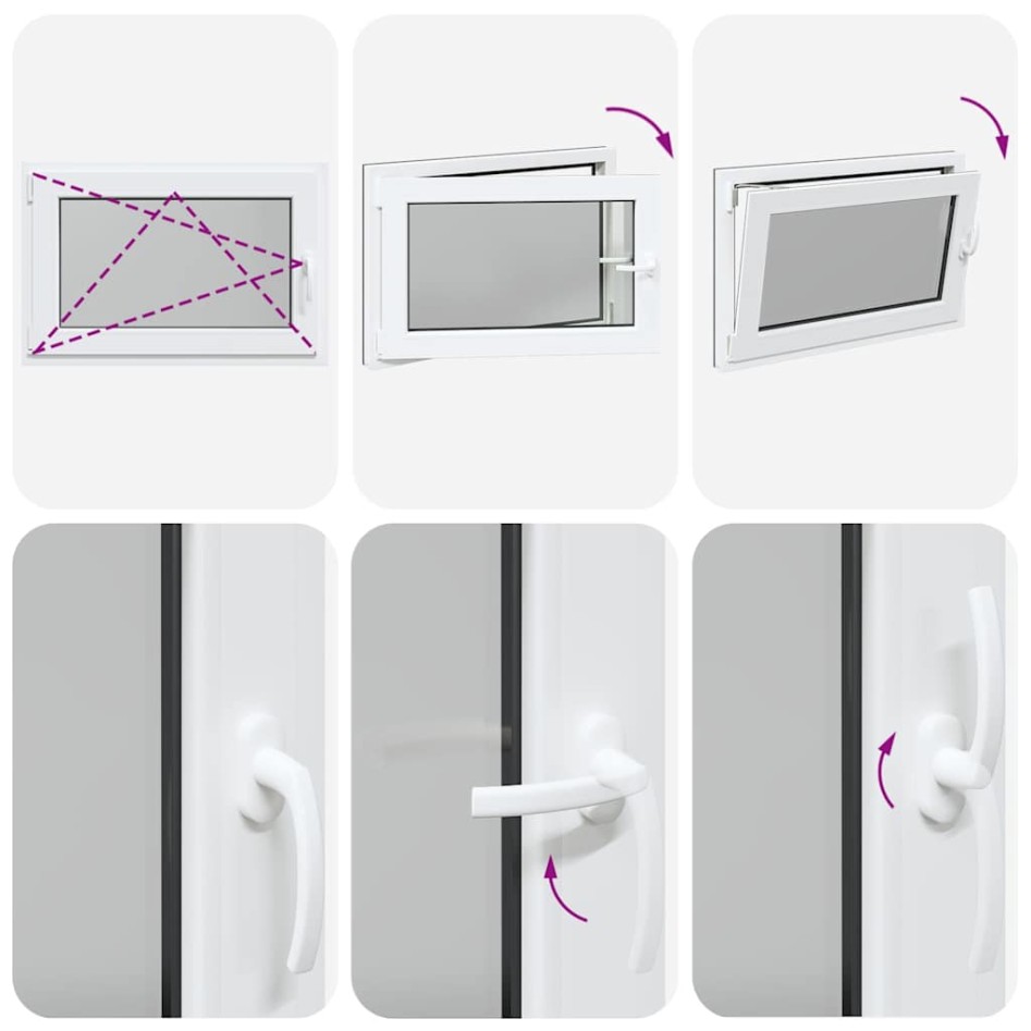 Ventana de sótano RISOR 90x60 cm oscilobatiente DIN