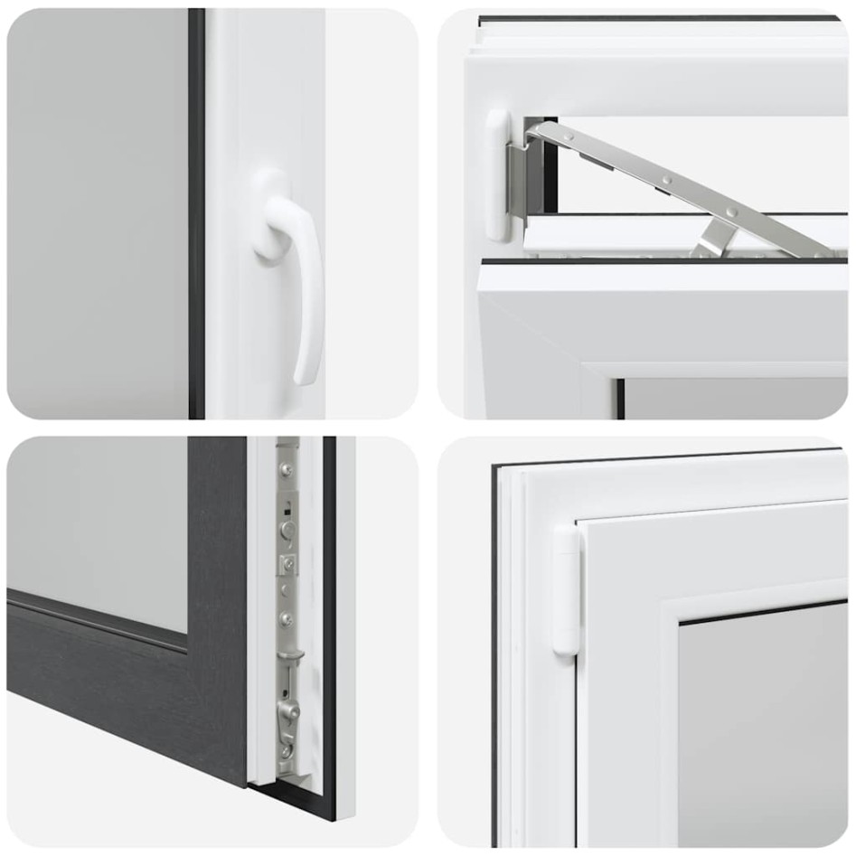 Ventana de sótano RISOR 90x60 cm oscilobatiente DIN