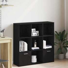 Librería de roble negro 98x29x97,5 cm Madera de