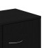 Aparador de madera de roble negro 88x30x64