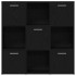 Librería de roble negro 90x28x90 cm Madera de