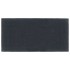 Felpudo de fibra de coco gris oscuro 100x200