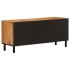 Mueble de TV madera maciza de acacia 105x33x46