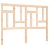 Estructura de cama con cabecero madera maciza 140x190