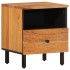 Mesitas de noche 2 uds madera maciza de acacia 40x33x46
