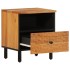 Mesitas de noche 2 uds madera maciza de acacia 40x33x46