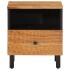 Mesitas de noche 2 uds madera maciza de acacia 40x33x46