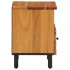 Mesitas de noche 2 uds madera maciza de acacia 40x33x46
