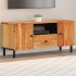 Mueble de TV madera maciza de acacia 105x33x46
