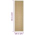 Alfombra de sisal para rascador 100x350