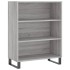 Aparador alto madera de ingeniería gris Sonoma 69,5x32,5x180