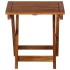 Tumbonas 2 unidades con mesa y cojines madera maciza de
