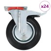 Ruedas giratorias 24 unidades 200 mm