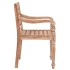 Sillas Batavia 4 uds madera maciza de teca